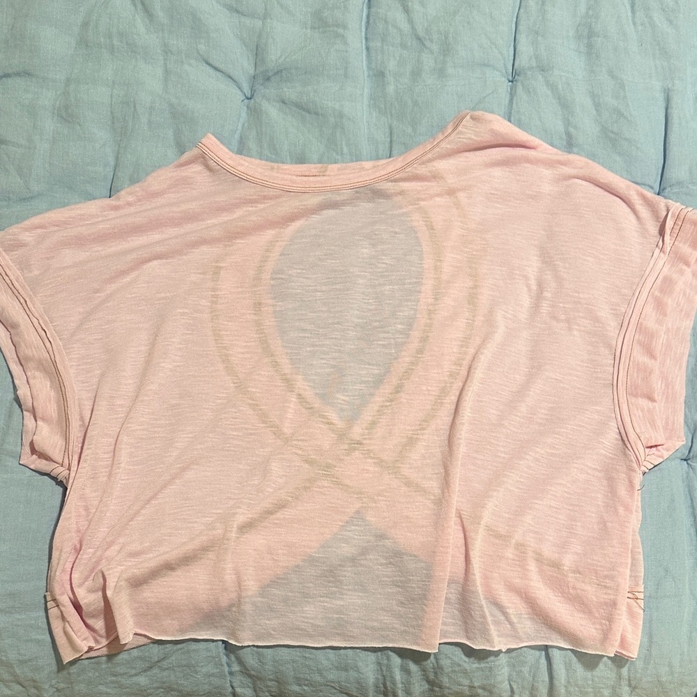 Light Pink Sheer T-Shirt